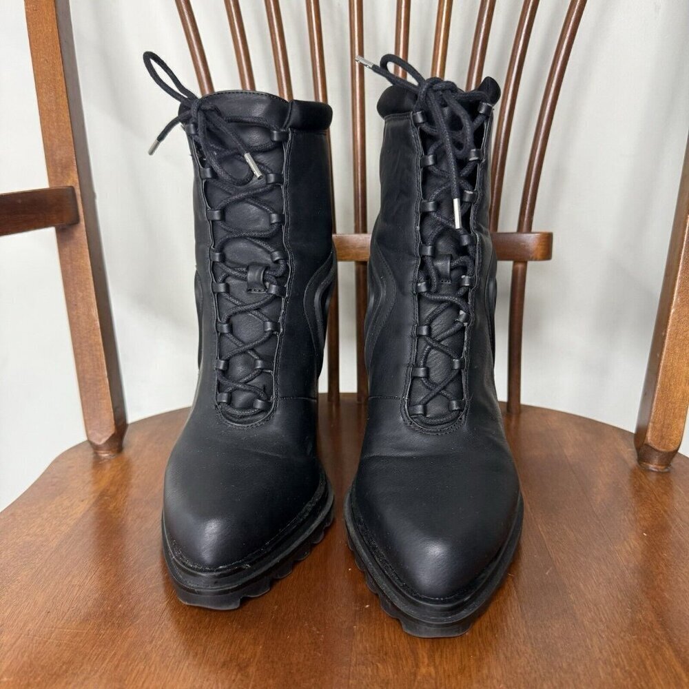 GX By Gwen Stefani High Heel Moto Boots Punk Rock Women’s Sz 10 - Picture 3 of 9